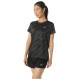 Asics Γυναικεία κοντομάνικη μπλούζα Core All Over Print SS Top